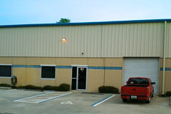 Coast Chassis Design's expansive shop in daytona beach florida